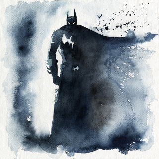 Illustration for article titled These Watercolors Distill Superheroes to Their Very Essence